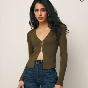 Reformation Kaitlyn Cotton Cardigan